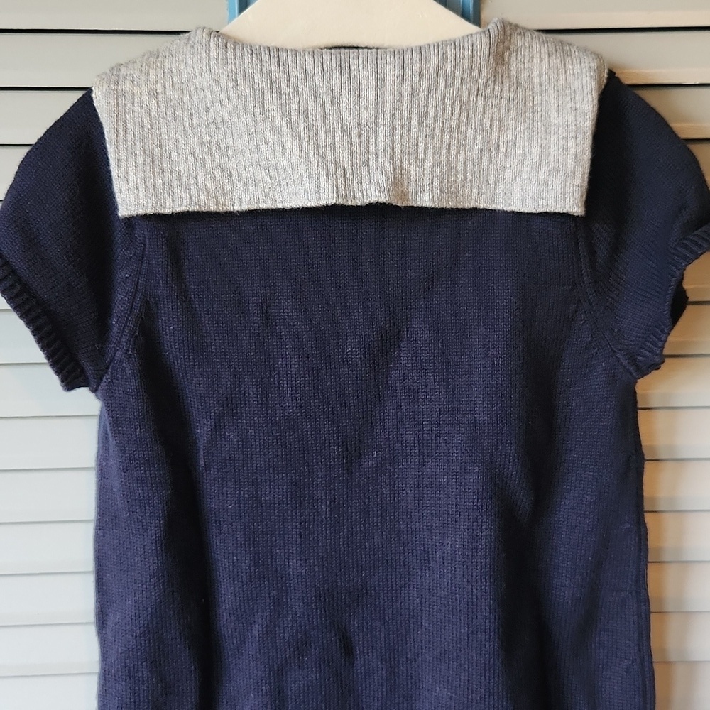 Jacadi Paris Navy & Grey Dress - Picture 8 of 11